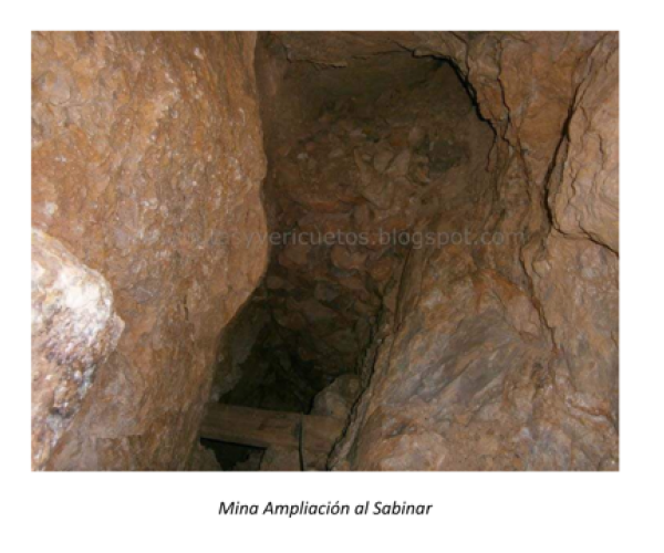 MAGNÍFICA MINA DE OCRE ANTIQUÍSIMAS EN MUTXAMEL
